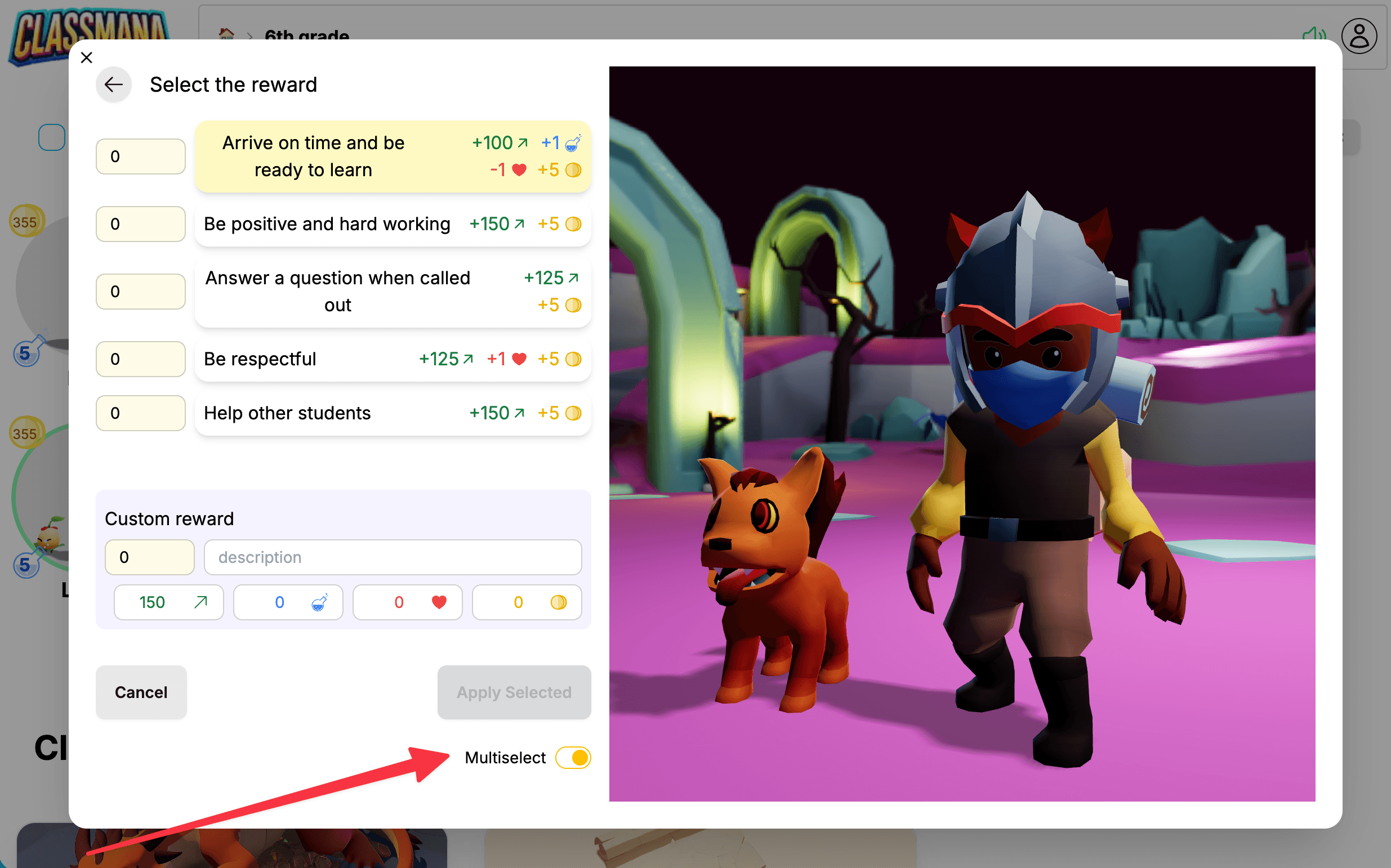 Nowość: Przyznawaj wiele nagród, mocy i przedmiotów sklepowych na raz!