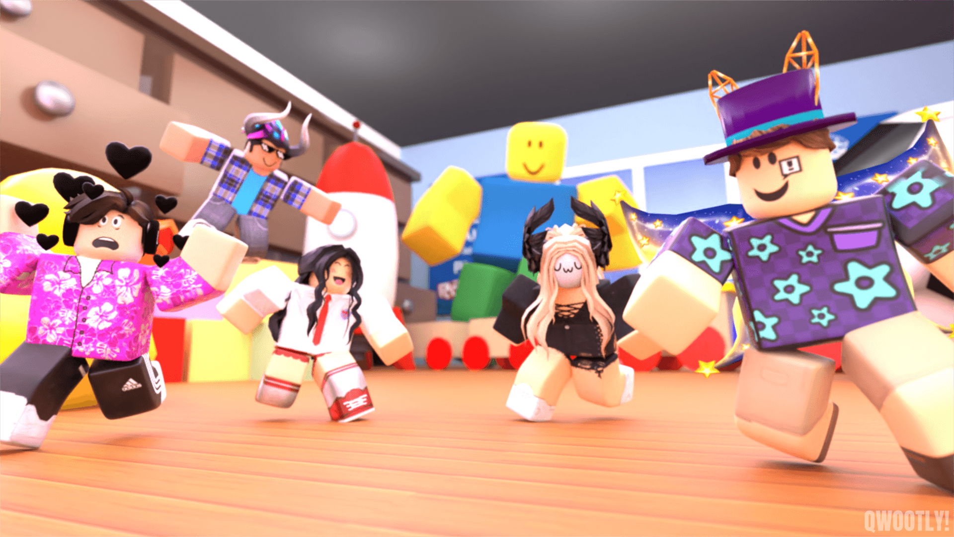 Interakcje społeczne w Roblox